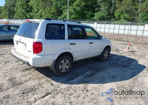 2005 Honda Pilot Ex-L z USA, uszkodzony, nr VIN 2HKYF187X5H555413